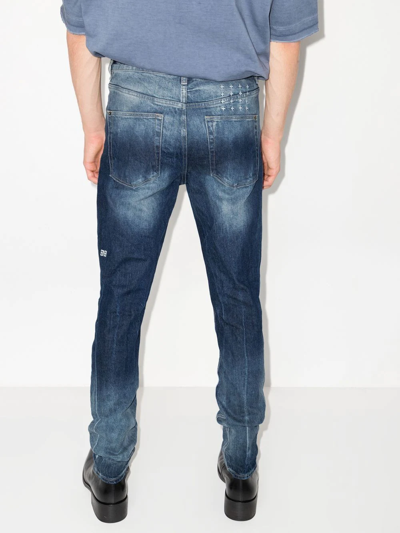 Ksubi Vertigo Skinny Jeans In Blue