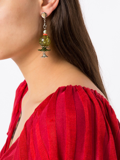 Amir Slama Interchangeable Bracelet And Earrings In Silver