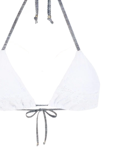 Amir Slama Colour-block Triangle Bikini In Multicolour