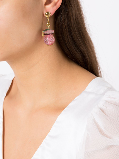 Amir Slama Interchangeable Bracelet And Earrings In Gold