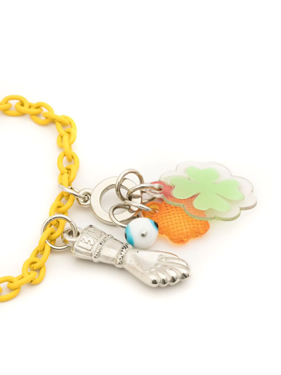 Amir Slama Multi-chain Stack Bracelet In Multicolour