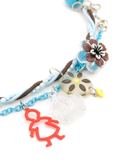 Amir Slama Multi-chain Bead Bracelet In Multicolour