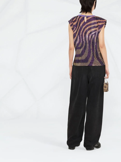 Philipp Plein Crystal-embellished T-shirt In Multicolour
