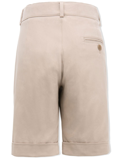Shop Moustache Tailored Knee-length Shorts In Neutrals