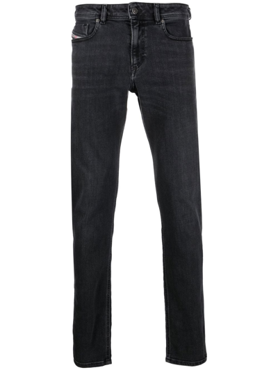 Shop Diesel 1979 Sleenker Skinny-cut Jeans In Black
