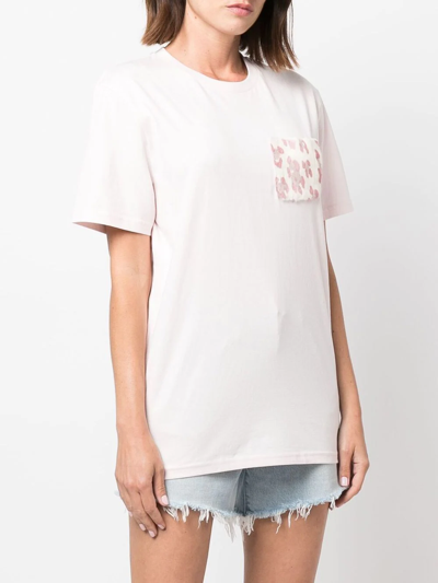 Shop Simonetta Ravizza Cotton Short-sleeve T-shirt In Pink