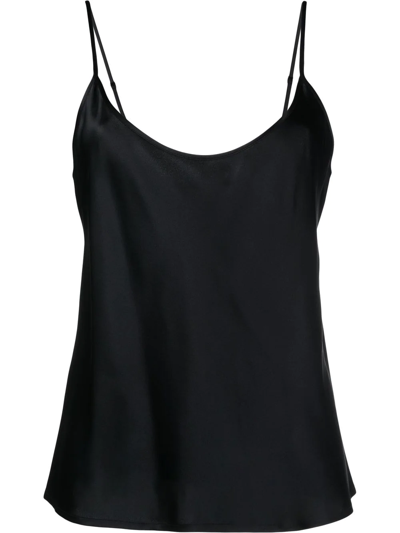 Shop La Perla Silk Camisole Pyjama-top In Black