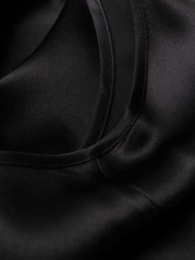 Shop La Perla Silk Camisole Pyjama-top In Black