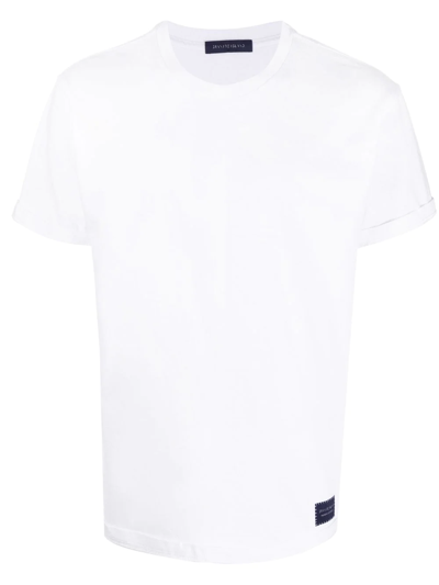 Shop Tara Matthews X Granite Island Vintage-effect T-shirt In White