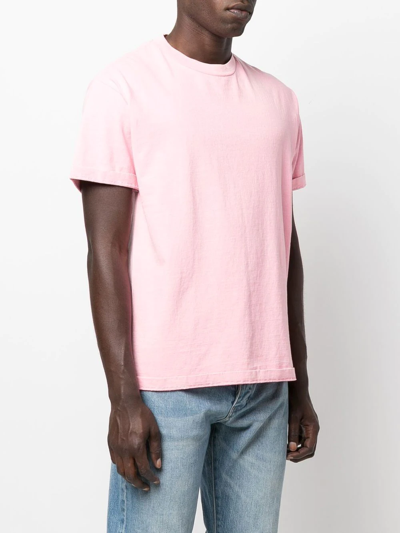 Shop Tara Matthews X Granite Island Vintage-effect T-shirt In Pink