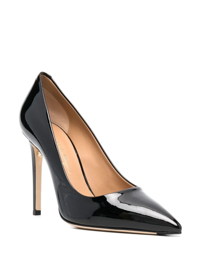 Ferragamo Ilary X5 Patent Pump In Black