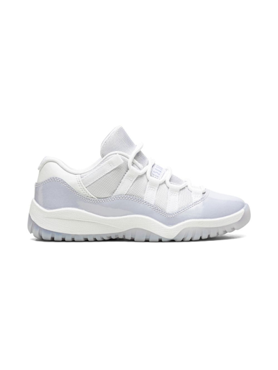 Shop Jordan Air  11 Retro Low "pure Violet" Sneakers In White