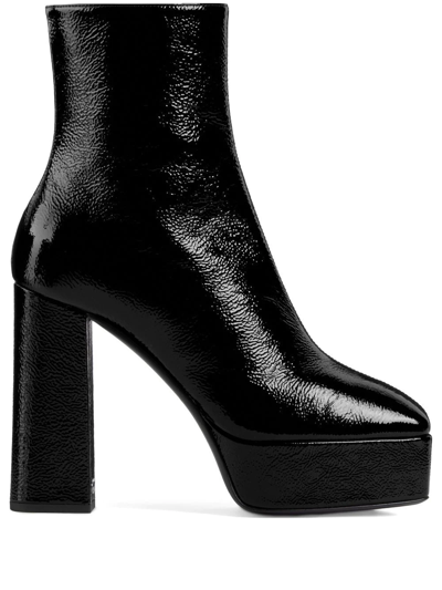Shop Giuseppe Zanotti Morgana Platform Ankle Boots In Black