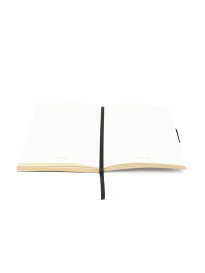 Paul Smith Signature Stripe Notebook In Neutrals