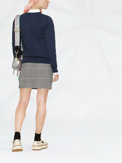 Apc A.p.c. Sweat Boxy Rue Madame Gots In Blue