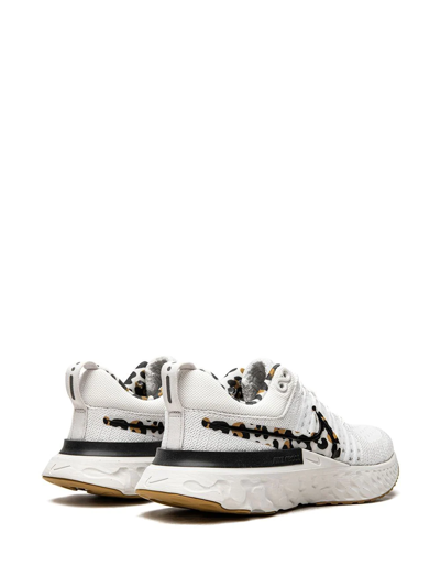 Shop Nike React Infinity Run Fk 2 "leopard" Sneakers In White