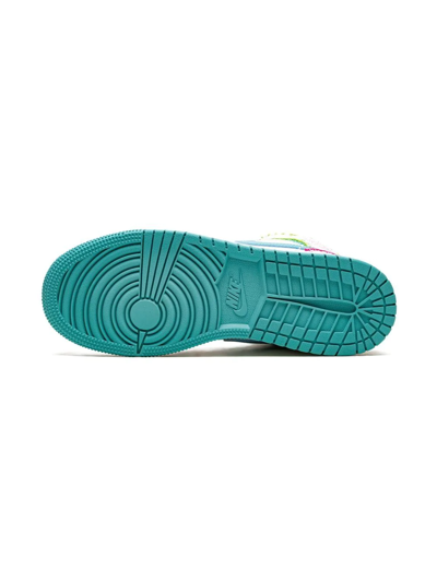 Jordan 1 Mid Se Sneakers "multi Knit" In White