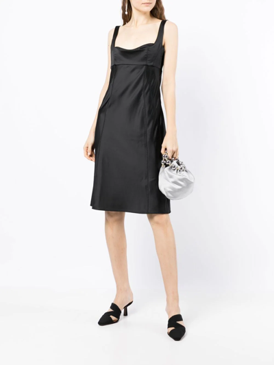 Shop Anna October Sleeveless Party Dress In Black