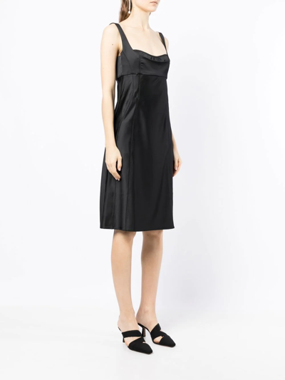 Anna October Sleeveless Party Dress In Black