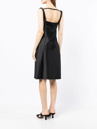 Shop Anna October Sleeveless Party Dress In Black