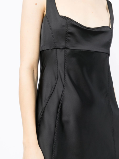 Shop Anna October Sleeveless Party Dress In Black