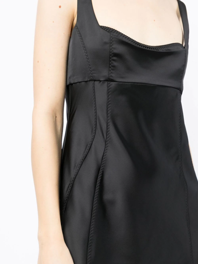 Anna October Sleeveless Party Dress In Black
