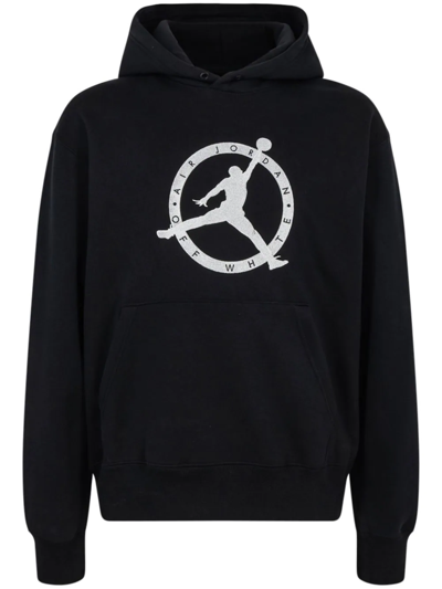 Jordan X Off-white Hoodie In Black