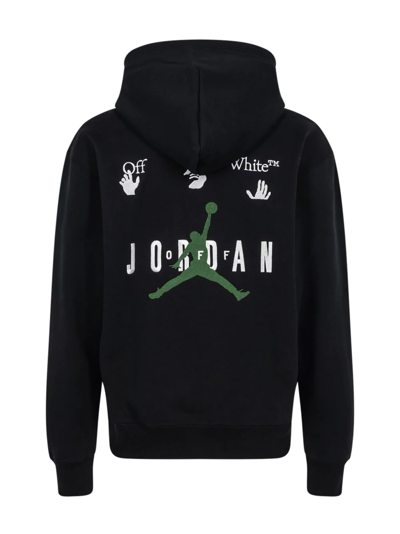 Jordan X Off-white Hoodie In Black