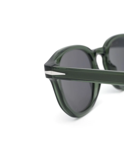Eyewear By David Beckham Wayfarer Tinted-lens Sunglasses In Green