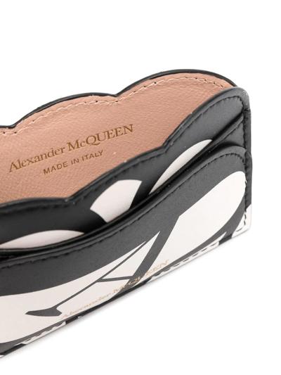 Alexander Mcqueen Seal Cardholder In Neutrals