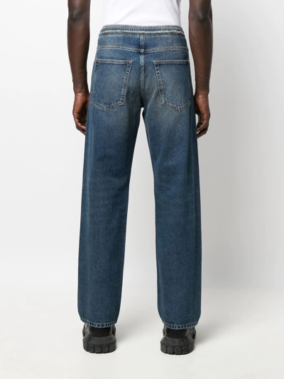 Shop Diesel D-sert 007f2 Straight-leg Jeans In Neutrals