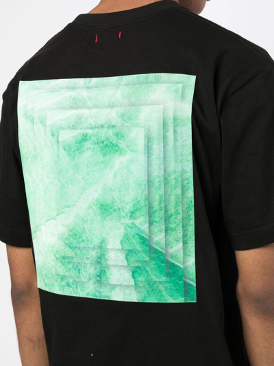 Shop Clot 'jaded' Graphic-print T-shirt In Black