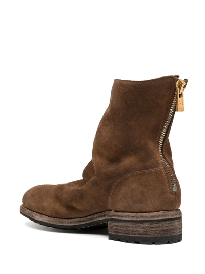 Shop Undercover Slouchy Ankle Boots In Brown