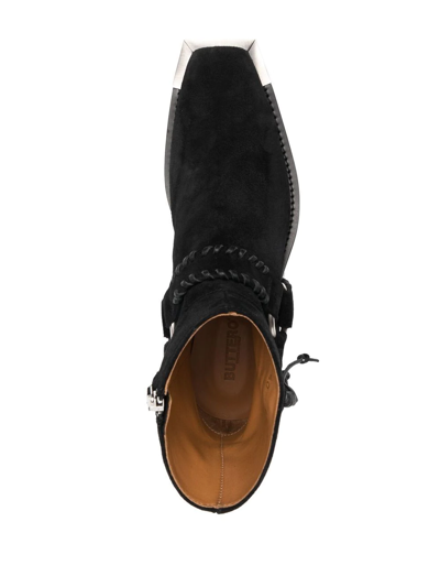 Buttero Square-toe 55mm Ankle Boots In Black
