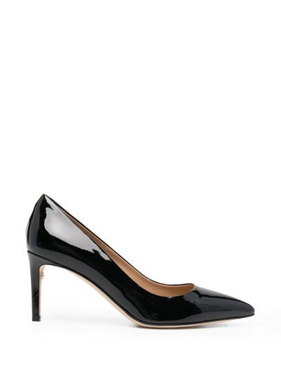 Ferragamo Point-toe Pumps In Black