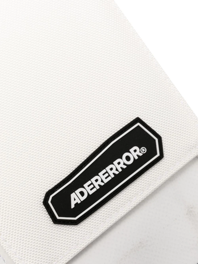 Shop Ader Error Logo-patch Detail Shoulder Bag In White