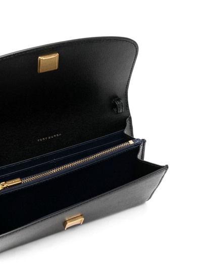 Tory Burch Robinson Chain Mini Bag In Black