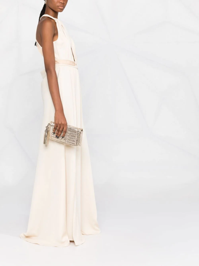 Anya Hindmarch Neeson Leather Clutch Bag In Gold