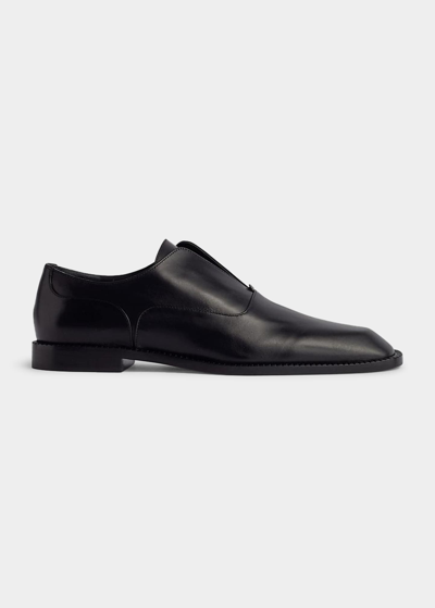 Shop Victoria Beckham Norah Calfskin Laceless Loafers In Black