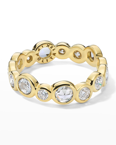 Shop Ippolita Superstar Eternity Ring In 18k Gold With Diamonds