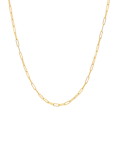 Shop Zoe Lev Jewelry 14k Gold Open Link Chain Necklace