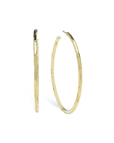 Shop Ippolita Extra Large Hoop Earrings In 18k Gold In Yellow Gold