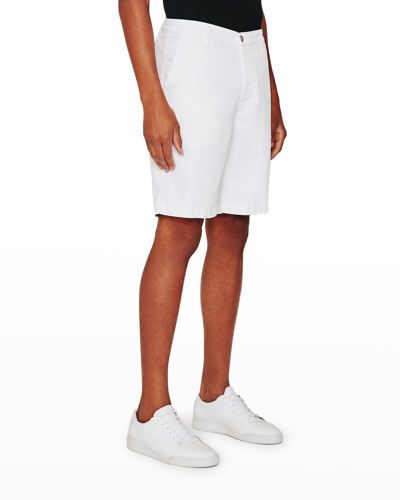 Shop Ag Men's Griffin Solid Shorts In White