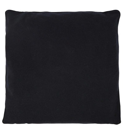Shop Christopher Kane Wool And Cashmere Cushion In Black