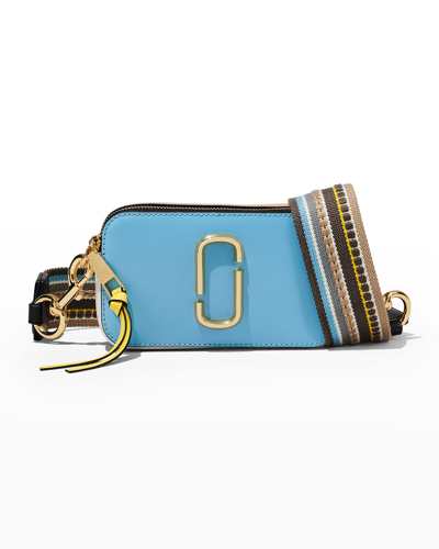 Shop Marc Jacobs The Colorblock Snapshot In Air Blue Multi