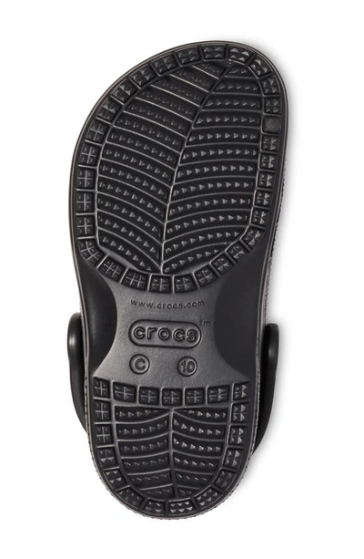 Crocs Kids Classic Clog In Black