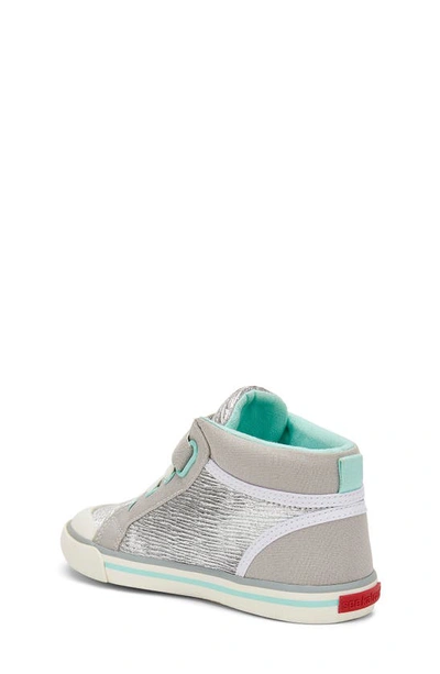See Kai Run Peyton Sneaker In Silver