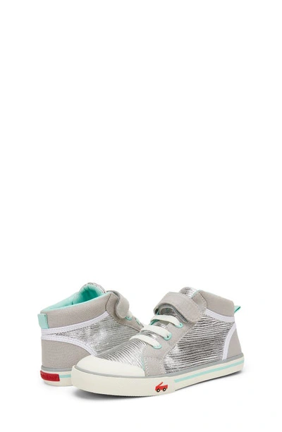 See Kai Run Peyton Sneaker In Silver
