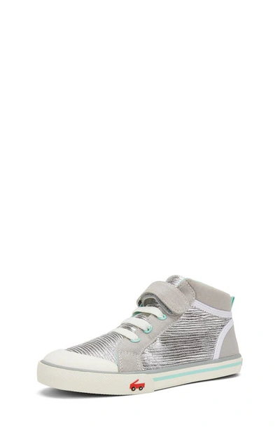 See Kai Run Peyton Sneaker In Silver
