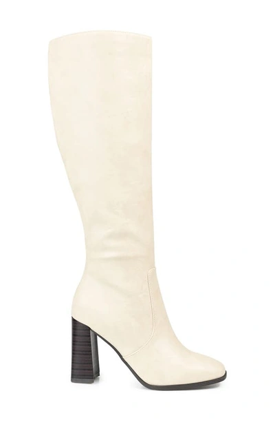 JOURNEE COLLECTION JOURNEE COLLECTION KARIMA VEGAN LEATHER TALL BOOT 
